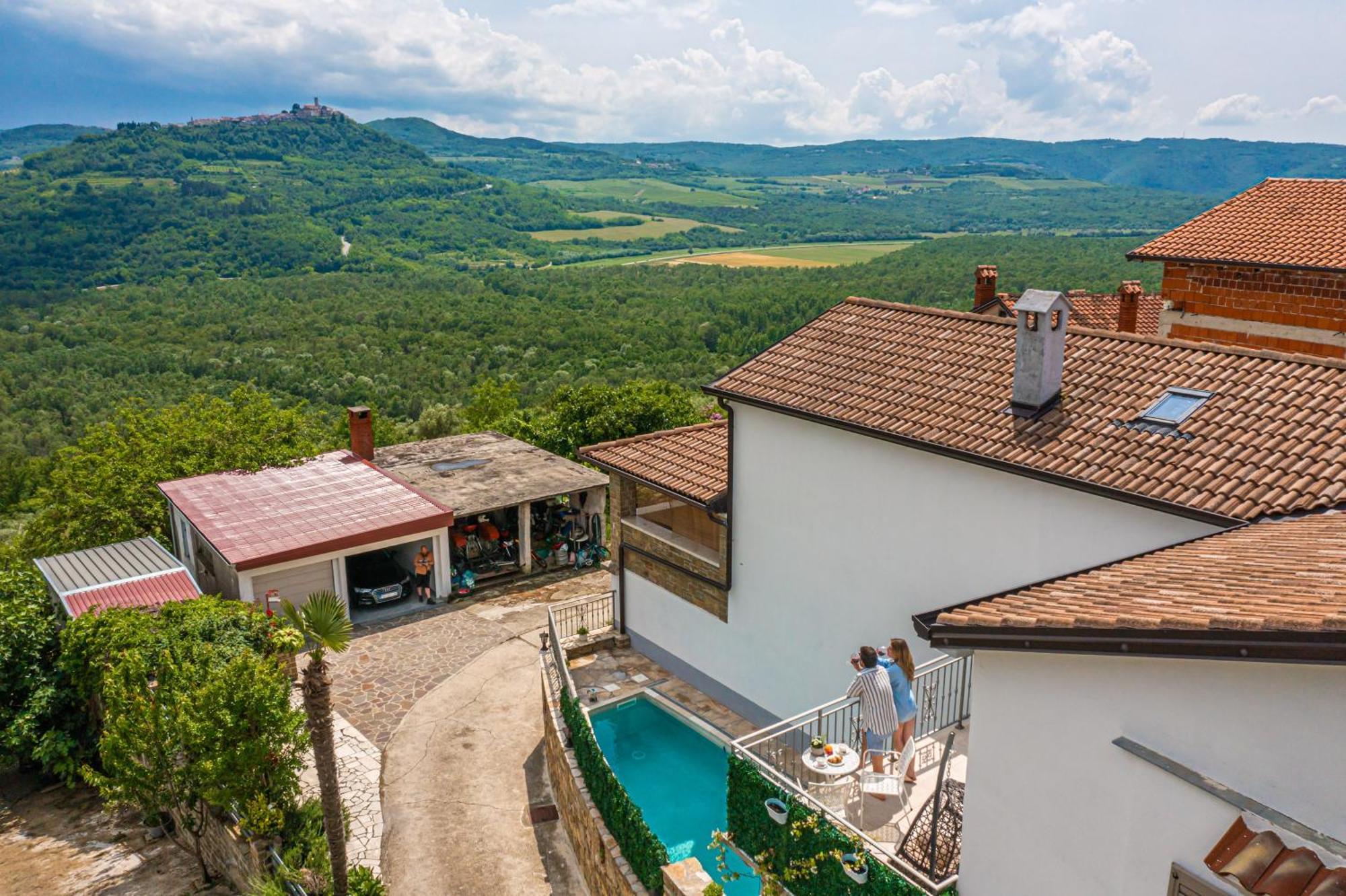 Holiday Home Belveder Motovun With Heated Pool Livade Buitenkant foto